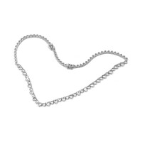 Collana in argento con Topazio Bianco