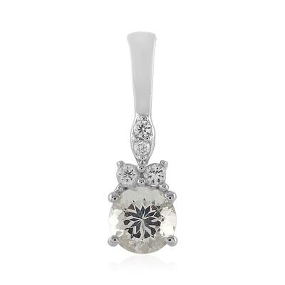 Ciondolo in argento con Danburite