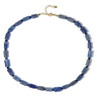 Collana in argento con Avventurina Blu