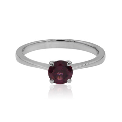 Anello in argento con Rodolite