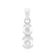 Ciondolo in argento con Quarzo Herkimer (Pallanova)