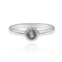 Anello in argento con Tanzanite (non riscaldata)