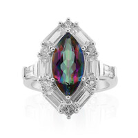Anello in argento con Quarzo Mistico