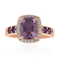 Anello in argento con Ametista Boliviana