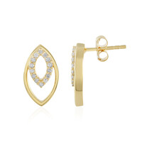 Orecchini in argento con Diamante I3 (H)