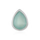Ciondolo in argento con Calcedonio Acqua (MONOSONO COLLECTION)