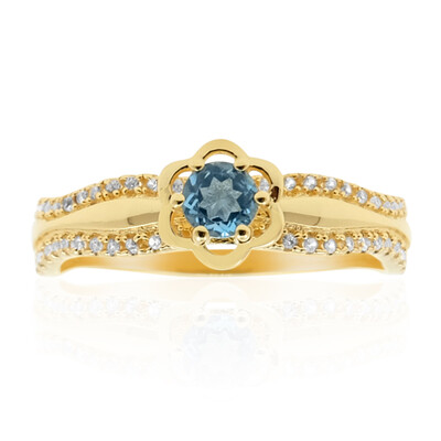 Anello in argento con Topazio Marambaia