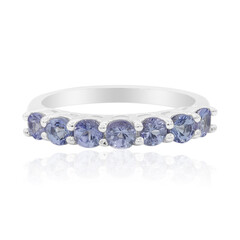 Anello in argento con Tanzanite