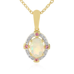 Collana in argento con Opale di Welo