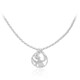 Collana in argento con Topazio Bianco
