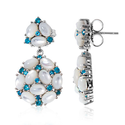 Orecchini in argento con Madreperla (Dallas Prince Designs)