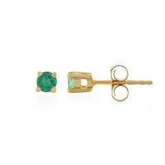 Orecchini in argento con Smeraldo Etiope