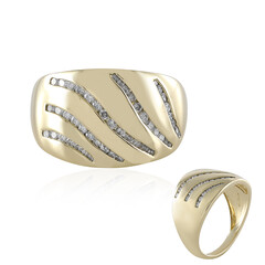 Anello in oro con Diamante I2 (I) (de Melo)