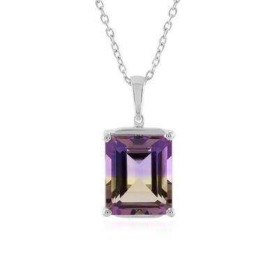 Collana in argento con Ametrina