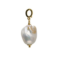Ciondolo in argento con Perla d'Acqua Dolce Bianca