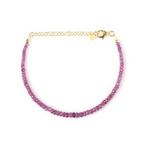 Bracciale in argento con Rubino Tanzania
