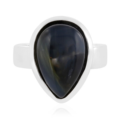 Anello in argento con Pietersite