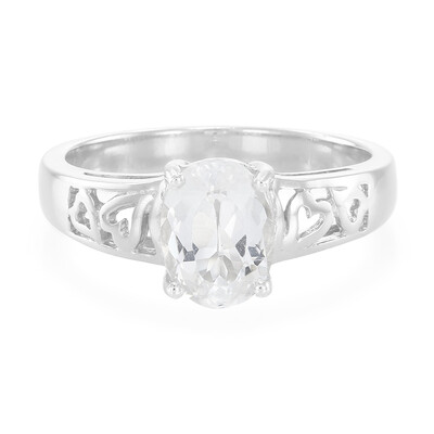 Anello in argento con Berillo Himalayano
