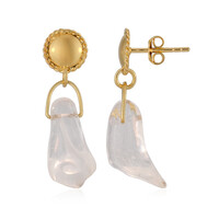 Orecchini in argento con Quarzo Bianco