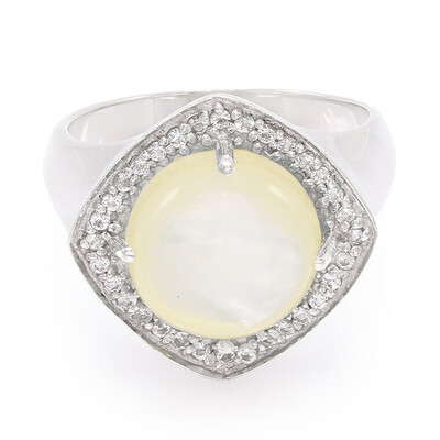 Anello in argento con Conchiglia Abalone