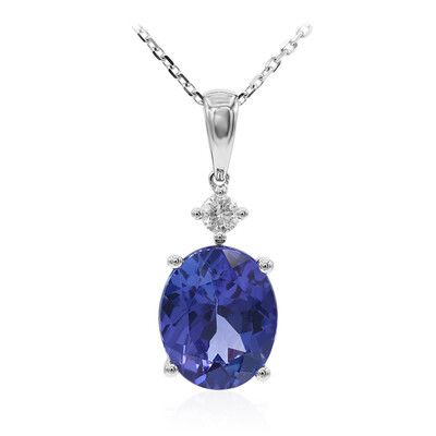 Collana in oro con Tanzanite AAA (CIRARI)