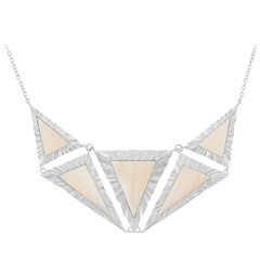 Collana in argento con Madreperla