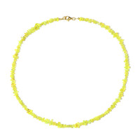 Collana in argento con Opale Giallo Etiope