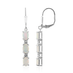 Orecchini in argento con Opale di Welo