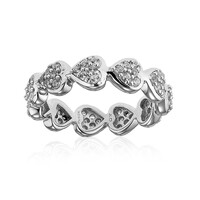 Anello in argento con Zircone