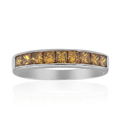 Anello in oro con Diamante Giallo SI2 (Estée Collection)