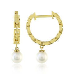Orecchini in argento con Perla di Acqua Dolce
