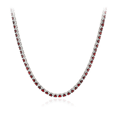 Collana in argento con Granato