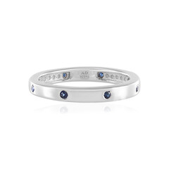 Anello in argento con Zaffiro Blu