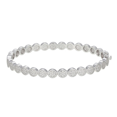 Bracciale in argento con Zircone (Adela Silber)