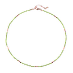 Collana in argento con Ematite Rosa