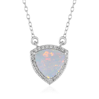 Collana in argento con Opale di Welo