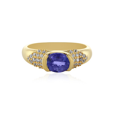 Anello in argento con Tanzanite