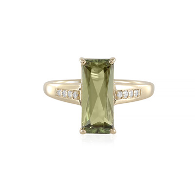 Anello in oro con Diasporo cangiante (AMAYANI)