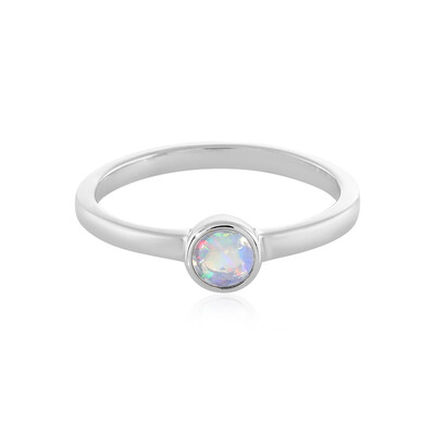 Anello in argento con Opale di Welo