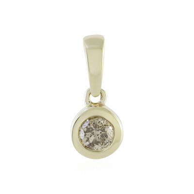Ciondolo in oro con Diamante Champagne I4