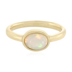 Anello in argento con Opale di Welo