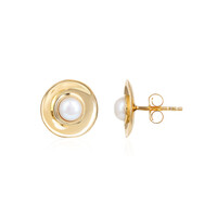 Orecchini in argento con Perla di Acqua Dolce