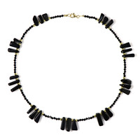 Collana in argento con Ematite Dorata (Riya)