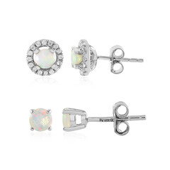 Orecchini in argento con Opale di Welo