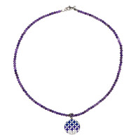 Collana in argento con Zircone (Riya)