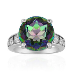 Anello in argento con Quarzo Mistico