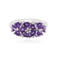 Anello in argento con Ametista