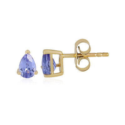 Orecchini in oro con Tanzanite AAA
