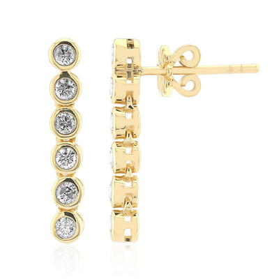 Orecchini in oro con Diamante SI1 (G) (Annette)