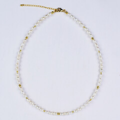 Collana in argento con Perla di Acqua Dolce